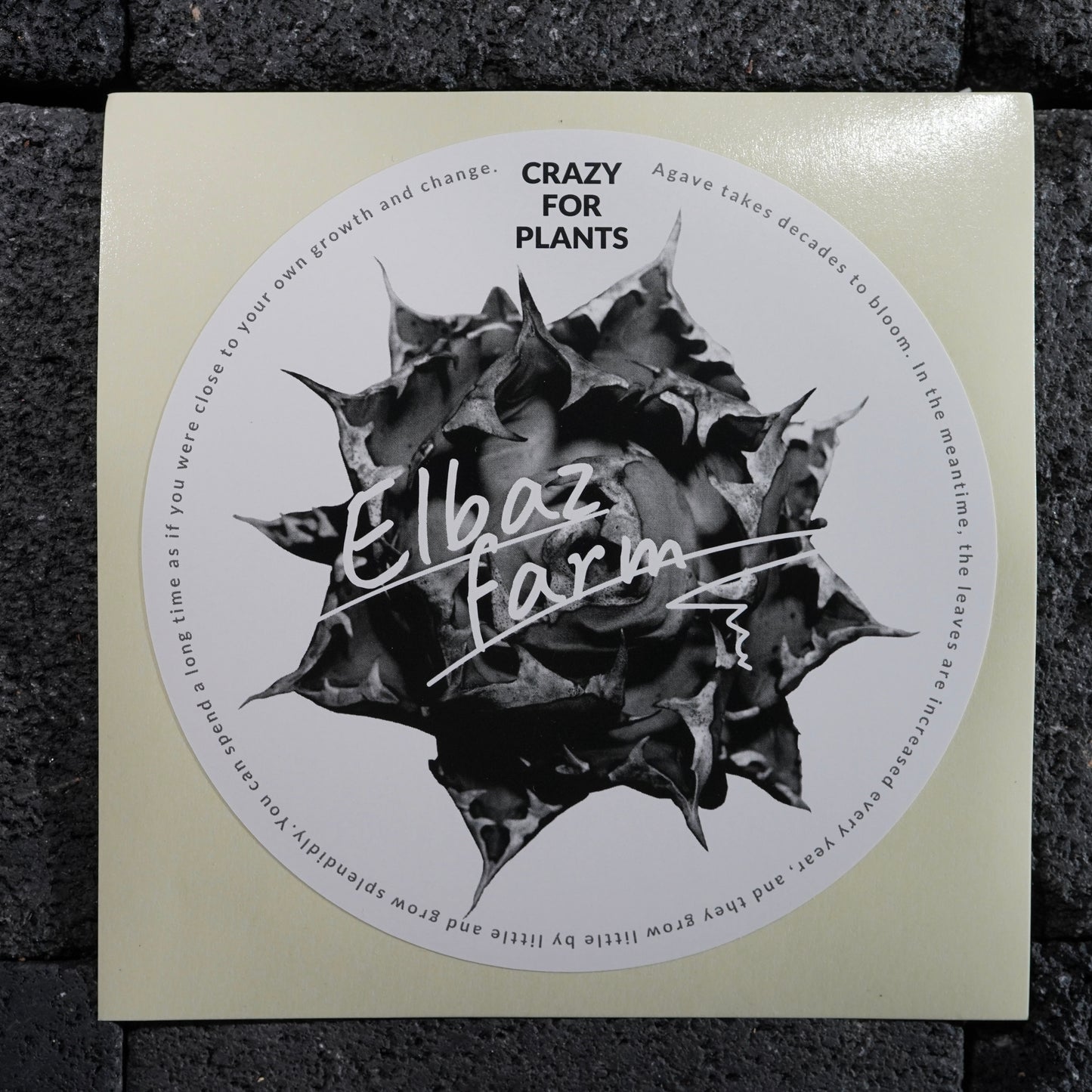 ELBAZ FARM ORIGINAL STICKER